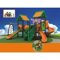 AEA Aire de jeux pour enfants Aire de jeux en plastique pour enfants Activités Aires de jeux extérieures