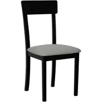 Mirjan 24 Chaise de salle à manger NEYA 1 - noir / gris