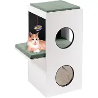 Ferplast Griffoir Blanc Pour Chat En Arbre