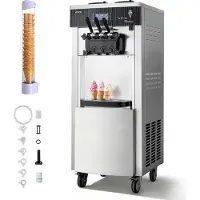 Vevor Machine à Glace Molle Commerciale