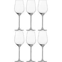 Zwiesel Glas Schott 6 Stück Weißweinglas Fortissimo tritan· kristall· spülmaschinenfest· Weißweinglas 112492