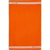 Zeus Drap de bain en coton 155 x 100 cm orange