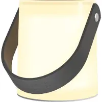 Circle Blanc lampe de table Talex avec poignée