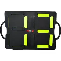 Powershot Player Substitution Board Jaune,Noir 58 x 30 cm
