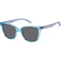 Polaroid Kids Lunettes de Soleil Polaroid PLD 8062/S 48/15/130 AZURE/ GREY POLARIZED polycarbonate unisexe PLD 8062/S