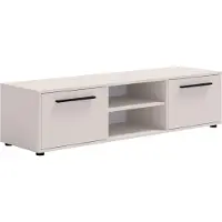Bettso Armoire moderne à deux portes RTV MAXIVO Cachemire pour le salon