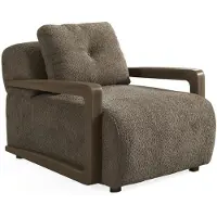 Xl Moebel Gmbh Stilvolle Weiß-Braune Wohnzimmer Couchgarnitur Couchtisch Hocker 5tlg