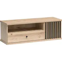 Mirjan 24 Meuble TV ORURO 2 – chêne artisan / noir