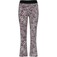 Marc Cain Leggings marron chiné / noir / blanc