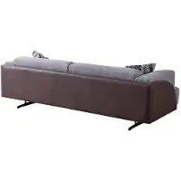 AEA Grauer Wohnzimmer 3-Sitzer Luxuriöses Dreisitzer Sofa Polster Couchen