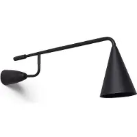 LEDKIA Lampe Murale Articulée Led Aluminium 8w Elise Noir