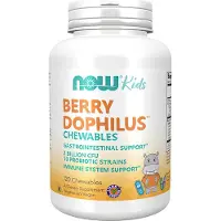 Sonstiges BerryDophilus Kids 120 Kautabletten Now Foods