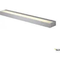 SLV SEDO 14 LED Applique murale, carrée alu-brushed, verre satiné
