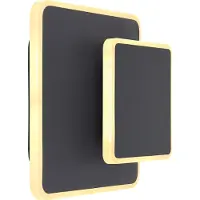 Globo Lighting Applique murale carrée Many noir