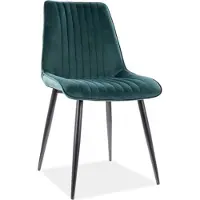 Feldmann-Wohnen Lot de 6 chaises de salle à manger et de cuisine Kim, vert
