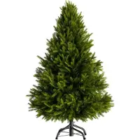 B2X Sapin de Noël artificiel 1,4 m, 470 branches, support inclus