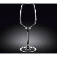 Wilmax England Verres à vin Wilmax 420 ml en cristal transparent, lot de 6 WL-888013/6A