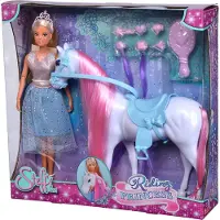 Smoby Poupée Simba Steffi Love Princess Cheval 29 cm