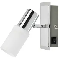 Rabalux Applique avec interrupteur E14 Logan chrome 6096