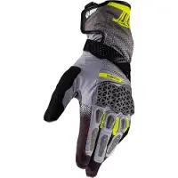 Leatt ADV HydraDri 5.5 Viz Noir Gris Jaune Gants Imperméables Taille XS