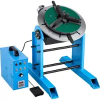 Vevor Positionneur de Soudage Rotatif Charge Horizontale 300 kg Table Tournante de Positionnement de Soudage 200 W pour Découpe