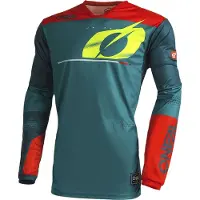 O'Neal Hardwear Haze Long Sleeve Jersey Bleu M Homme
