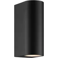 Nordlux Plaquette haut et bas Dion noir