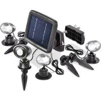Esotec Faretti Solari Trio PIR Mini Spot