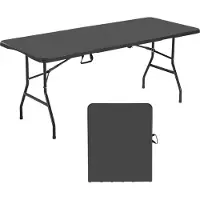 Vevor Table Pliante Rectangulaire en Plastique