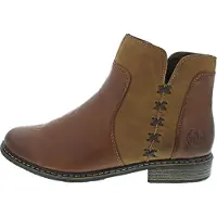 Rieker Bottine Cuir Cristallino - Marron