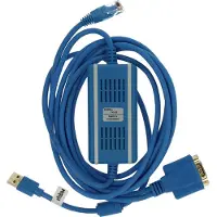 VHBW Câble de programmation USB système de commande Allen Bradley MicroLogix 1747-L512, 1747-L513, 1747-L514, 1747-L521, 1747-L522 et USB-1747-UIC