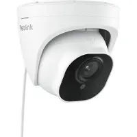 Rapid Reolink 5MP PoE Caméra IP Outdoor avec détection de personnes/voitures, Caméra de surveillance extérieure avec accélération, Vision nocturne IR, Étanche, Logement pour carte microSD, RLC-520A