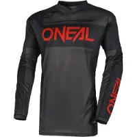 O'Neal ELEMENT Jersey RACEWEAR noir/gris/rouge S