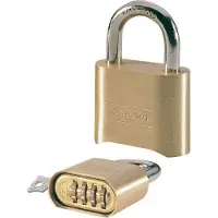 Master Lock Brass Standard Bow Padlock Doré 51 mm