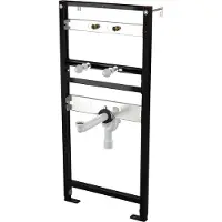 Alcadrain A104AVS/1120 Cadre de montage pour lavabo et robinetterie avec siphon intégré