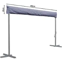 Quick Star Housse de protection pour store sur pied London 3m Abri de terrasse