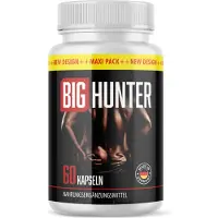 Glory Products OÜ Big Hunter Capsules - Amour, désir et passion - pour les hommes actifs - 60 capsules 1x