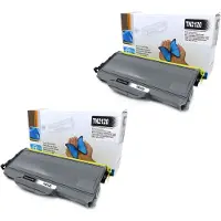 Starlet24 2 cartouches de toner D&C remplaçant la Brother TN2120 pour les modèles DCP-7030, DCP-7040, HL-2140, HL-2150N, MFC-7320, MFC-7440N, MFC-7840W, ainsi que d'autres modèles des séries DCP, HL et MFC