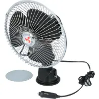 All Ride Ventilateur de Camion 24V - Petit Ventilateur avec Ventouse - Accessoires pour Camion
