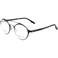 Safilo Lunettes de Vue - - CANALINO 01 - Matt black gold - Acier inoxydable - 48/20/140