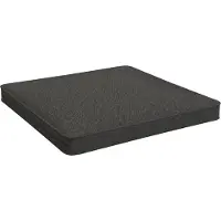 Pokar Coussin de salon Coussin d'assise, Couleur:Anthracite, Size:Coussin d'assise 50x50