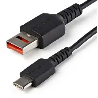 StarTech.com .com Câble Chargeur Sécurisé 1m - Data Blocker - Câble USB-A vers USB-C - Protection No-Data Charge/Alim. pour SmartPhone/Tablette – Câble Blocage Transfert Données USB