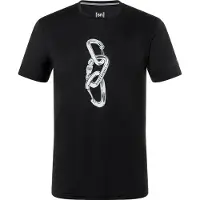 Super.natural Carabineri Short Sleeve T-shirt Noir M Homme