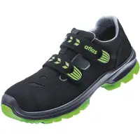 Atlas Sandales de sécurité homme S1 "SL 26 green" 2.0 noir taille 44 (S1, 44)