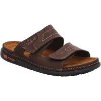 Rohde CENTO : Sandales pour hommes, couleur marron, style décontracté