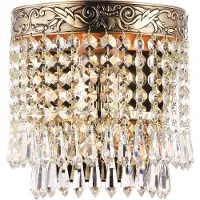 Maytoni Plafonnier, métal doré antique, E27, D 18,4cm