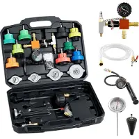 Vevor Kit Testeur de Pression du Système de Refroidissement Automobile 22PCs