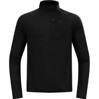 Odlo Ascent Half Zip Sweatshirt Noir S Homme