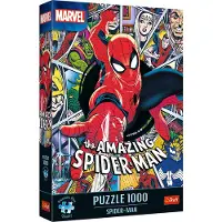 Trefl PUZZLE CREFL 1000 pièces SpiderMan PremPlus 10859