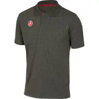 Castelli Race Day Short Sleeve Polo Gris S Homme
